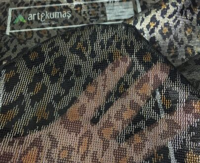 leopar varak file,varak baskılı file,puantiye desen